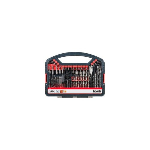 kwb 109110 10teilig Bohrer- und Bit-Sortiment (109110) afbeelding 1
