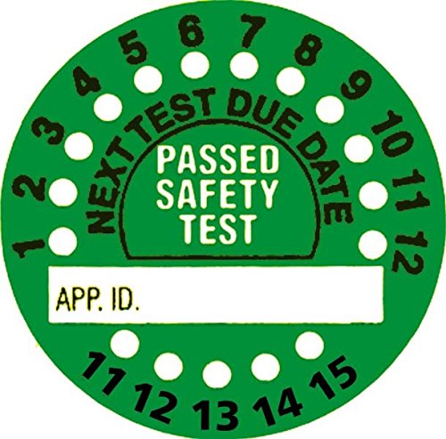 Test labels Pass560R-02 Device stickers for good rating