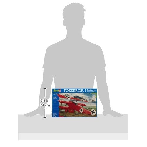 Revell Fokker Dr.I Richthofen - 1:28 - Assembly kit - Fixed-wing aircraft - Fokker Dr.I - Military aircraft - Kunststoff (MR-4744) afbeelding 4