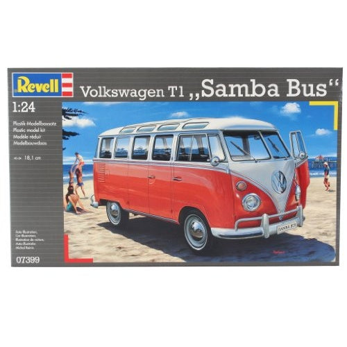 Revell Volkswagen T1 SAMBA BUS - 1:24 - Montagesatz - VW T1 Samba Bus - Bus - VW T1 Samba Bus - Pro (07399) afbeelding 3