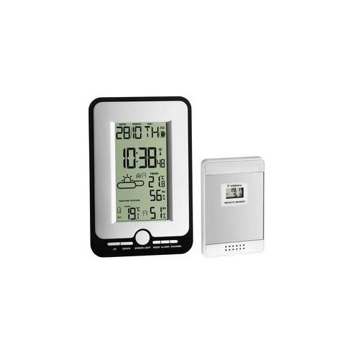 TFA-Dostmann Multy - Schwarz - Silber - Innen-Hygrometer - Innen-Thermometer - Außen-Hygrometer - Außen-Thermometer - Hygrometer - Thermometer - Hygrometer - Thermometer - Kunststoff - 20 - 95% (35.1134.10) afbeelding 1