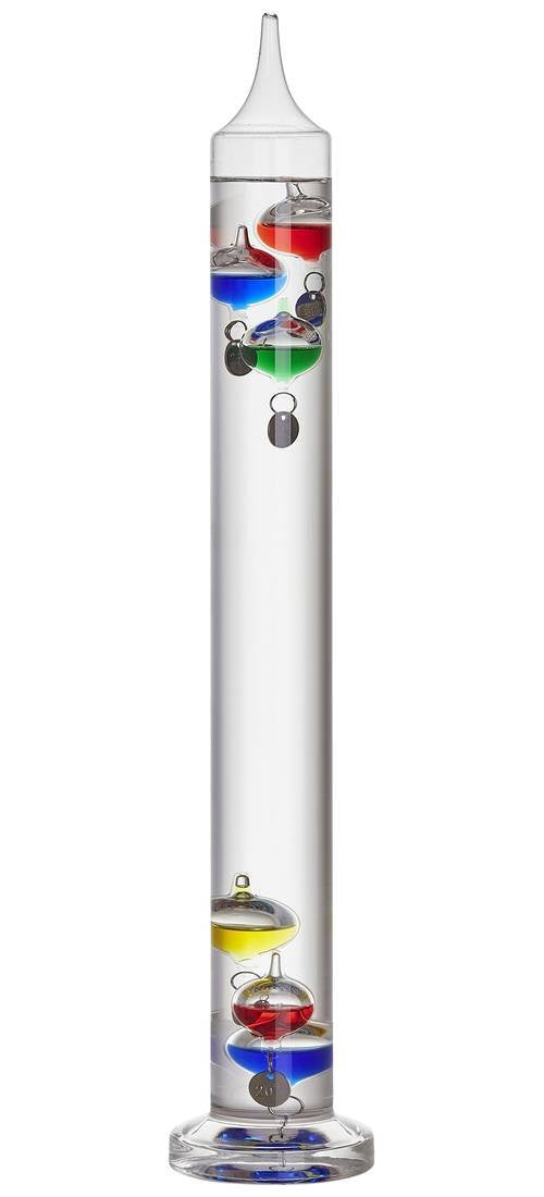 TFA Dostmann Flüssigkeitsthermometer GALILEO GALILEI Thermometer Transparent (18.1019.01.54) afbeelding 1