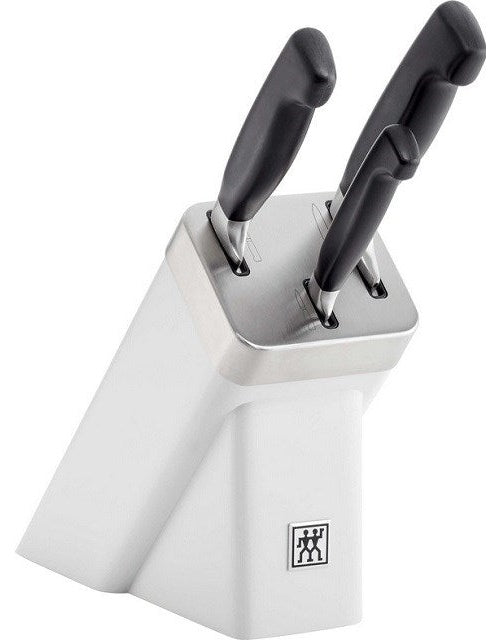 SET OF 3 KNIVES IN SELF-SHARPENING BLOCK ZWILLING FOUR STAR 35135-400-0 afbeelding 1