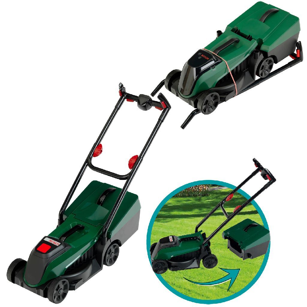 Theo Klein Bosch Toy Lawn Mower with Sound - Green