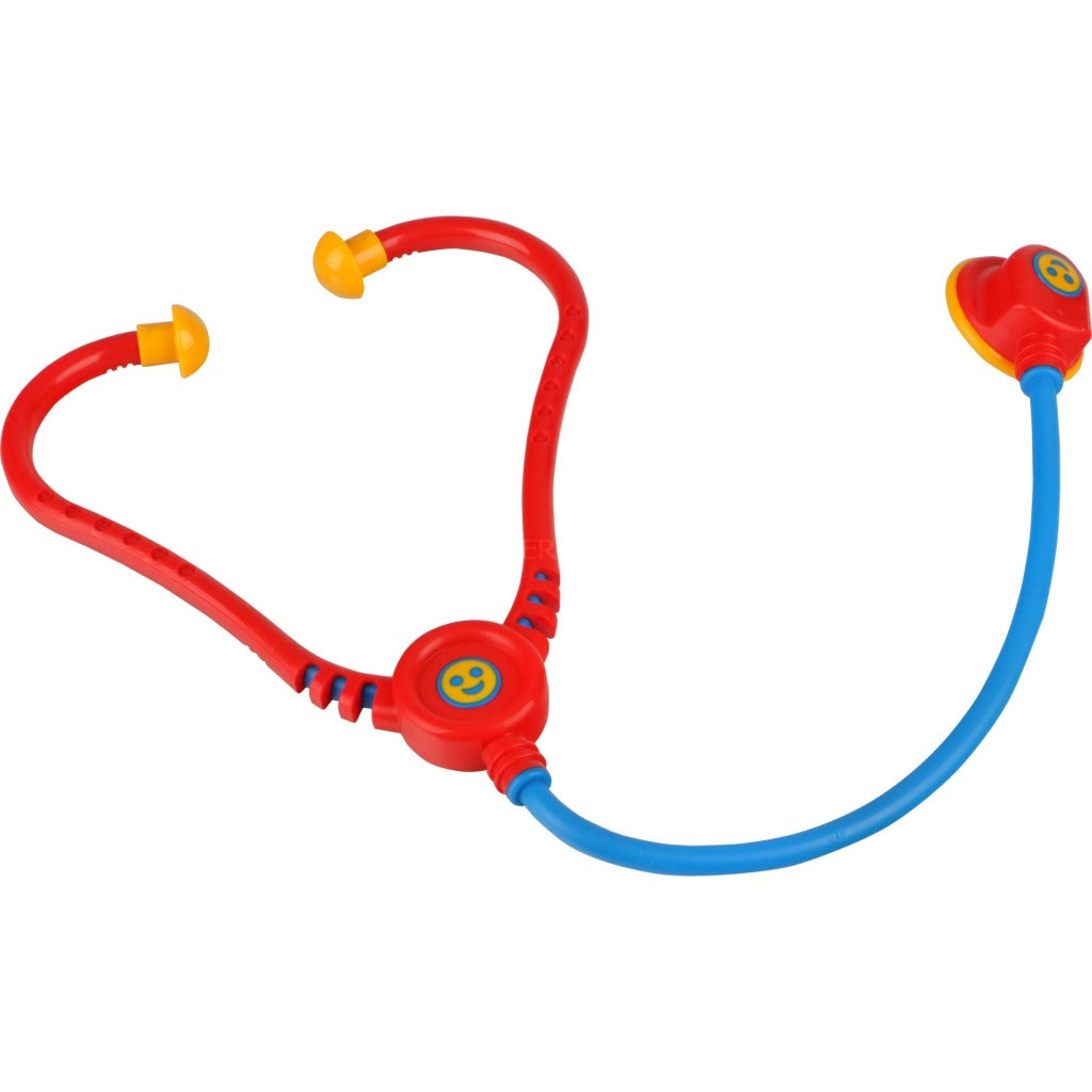 Theo Klein Doctor's Set with Thermometer, Stethoscope, Syringe, and Cast - For Children 3+