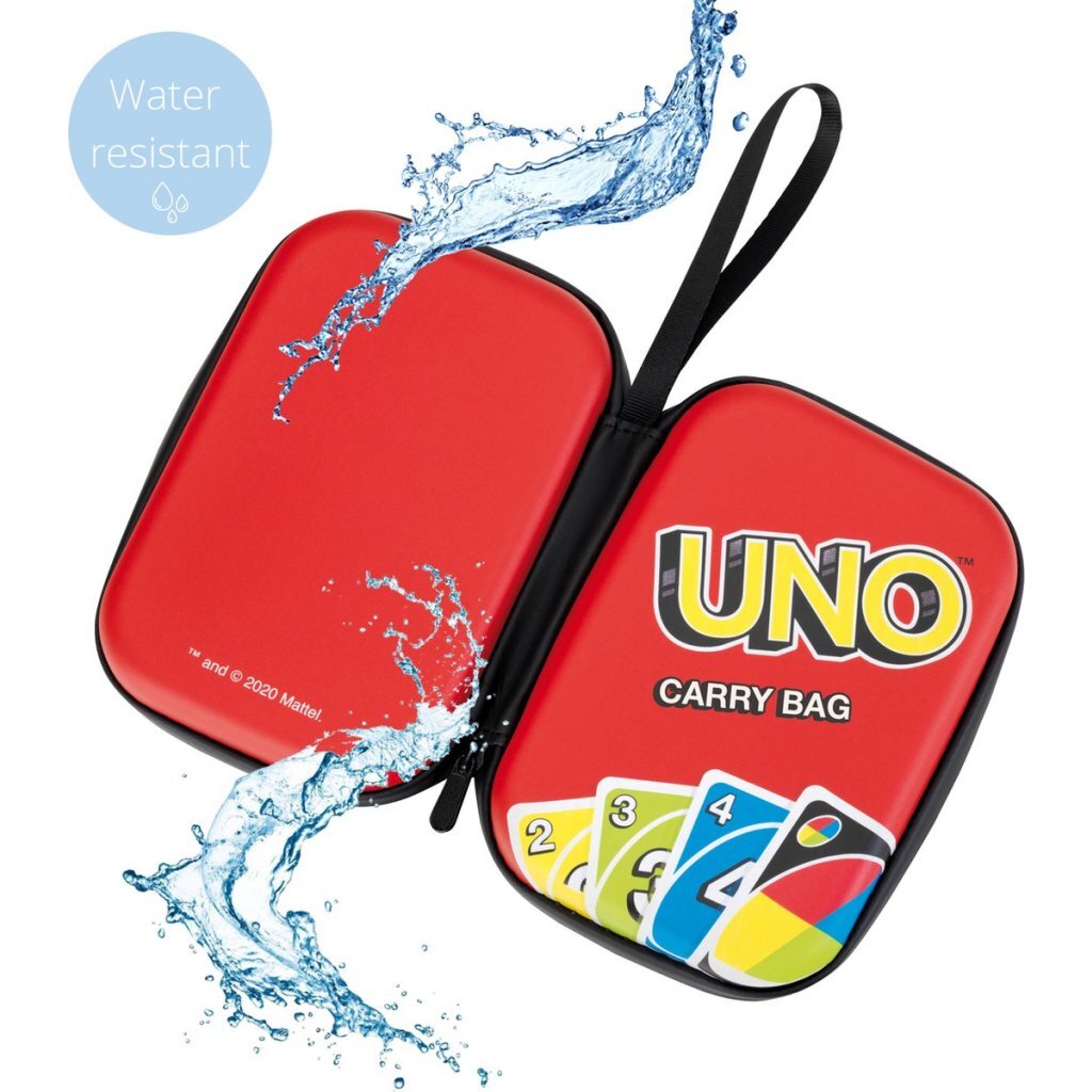 UNO Carry Bag Red - Waterproof Storage for UNO Cards
