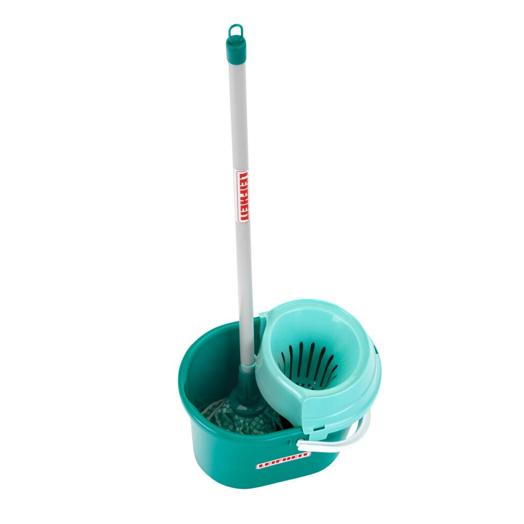 Theo Klein Leifheit Toy Mop with Bucket - Turquoise