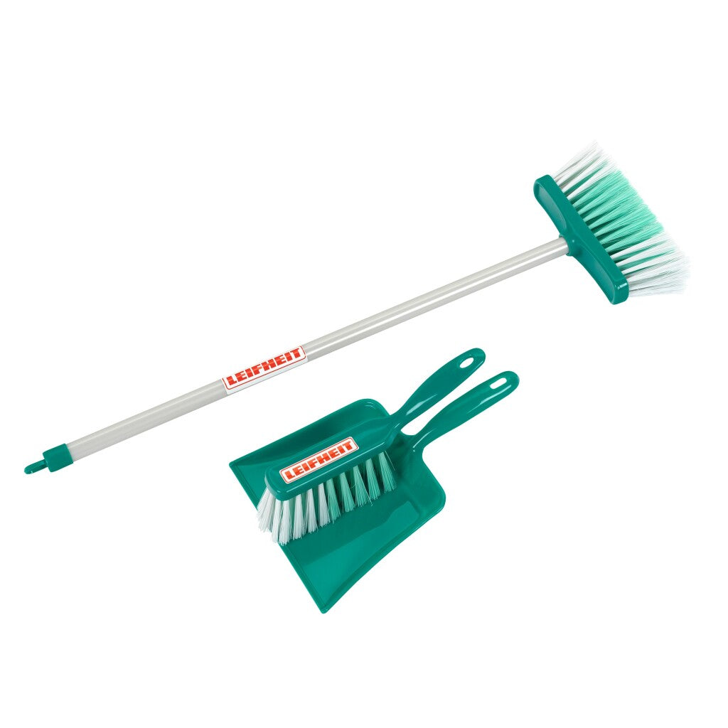 Theo Klein Leifheit Toy God Sweeper Set Turquoise
