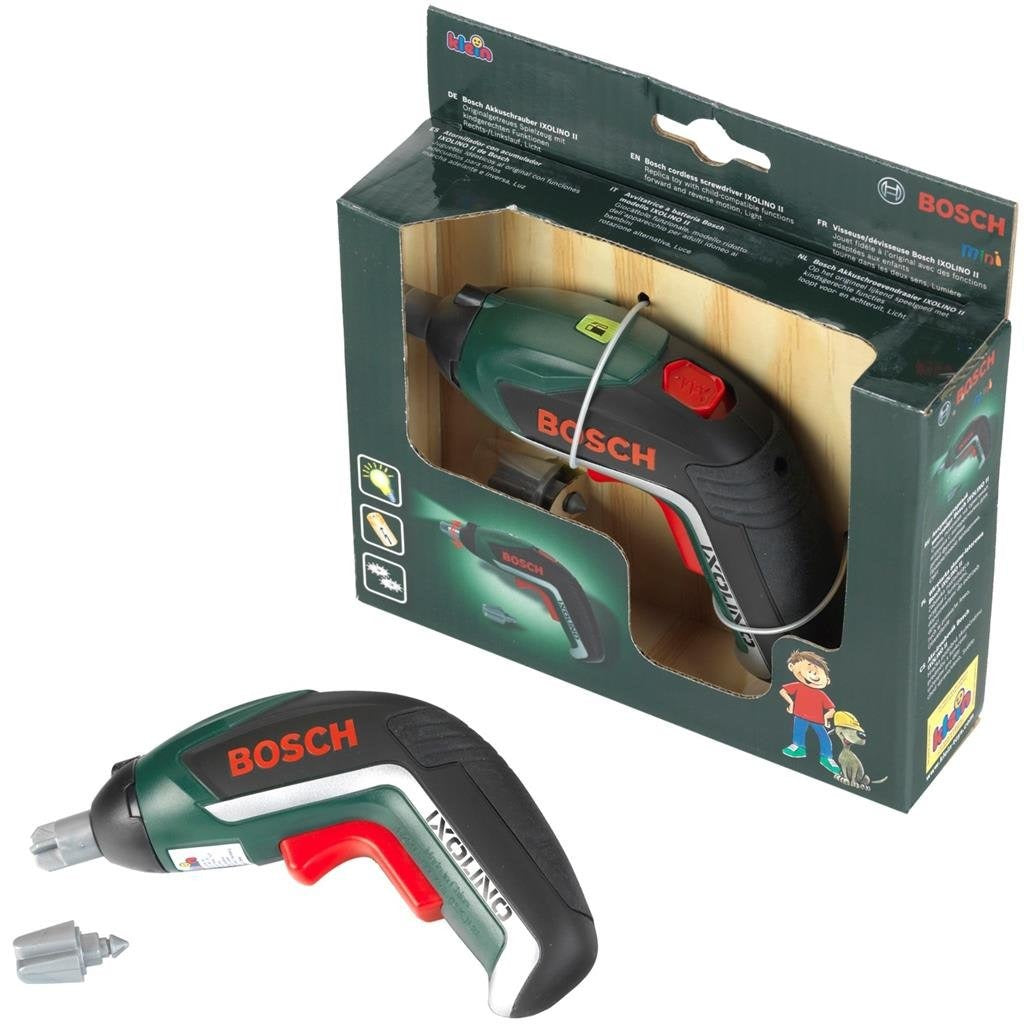 Theo Klein Bosch Mini Ixolino II - Cordless Screwdriver with Light