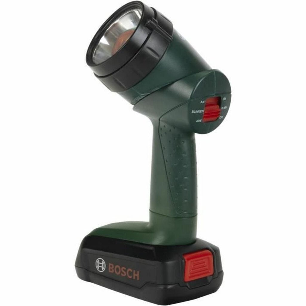 Theo Klein Bosch Bouwlamp 9.5x6.4x18 cm Groen/Zwart