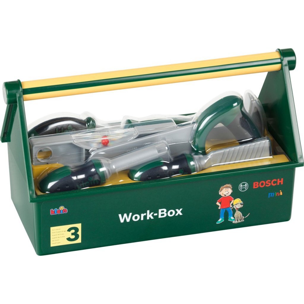 Theo Klein Bosch Tool Box - Includes Various Tools - For Ages 3 and Up