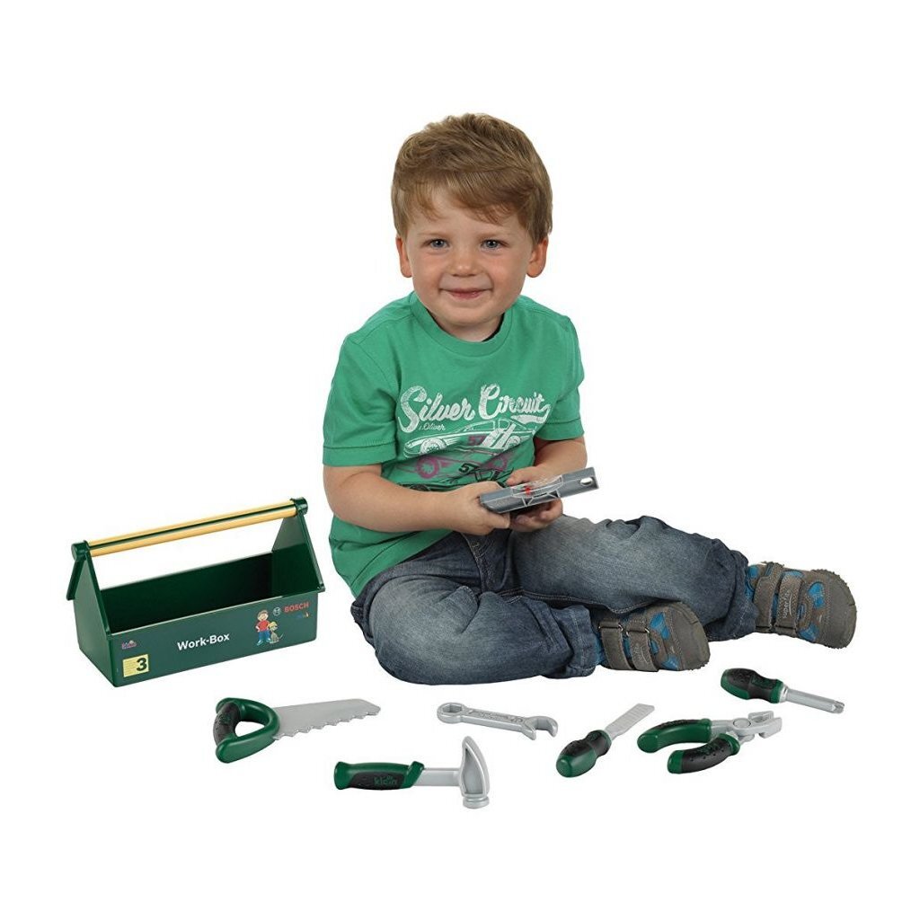 Theo Klein Bosch Tool Box - Includes Various Tools - For Ages 3 and Up