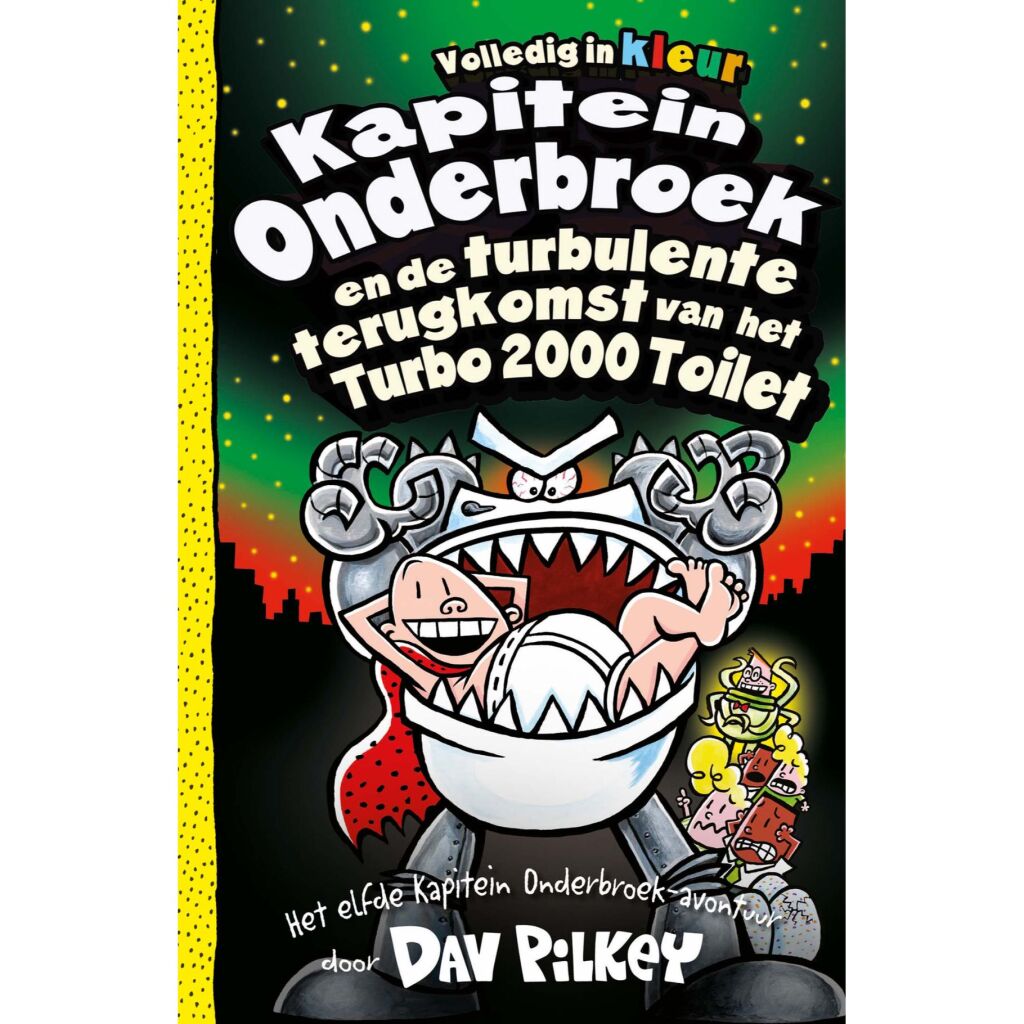 Book Captain Underpants and the Turbulent Return of the Turbo 2000 Toilet - Children's Humor
