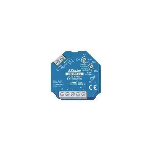 ELTAKO Uni.-Dimmschalter 500W EUD61MUC Multifunktion Doseneinbau 8-230V EUD61MUC (61100903) afbeelding 1