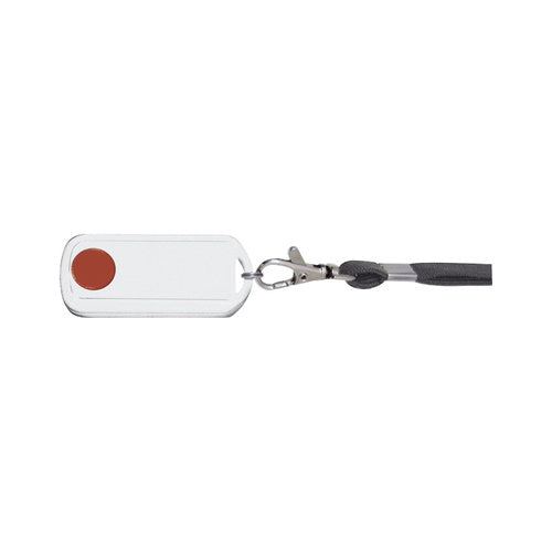 Eltako FMH1W-wg/red Funksensor Mini- Handsender m.Band wasserdicht 30000465 (30000465) afbeelding 1