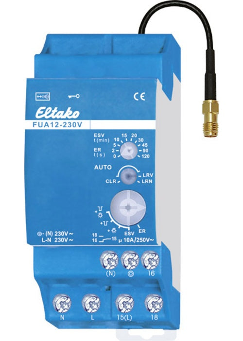 ELTAKO FPR12-12V DC Powernet-Repeater fuer FPV12 und FPZ12 EnOcean (30000052) afbeelding 1