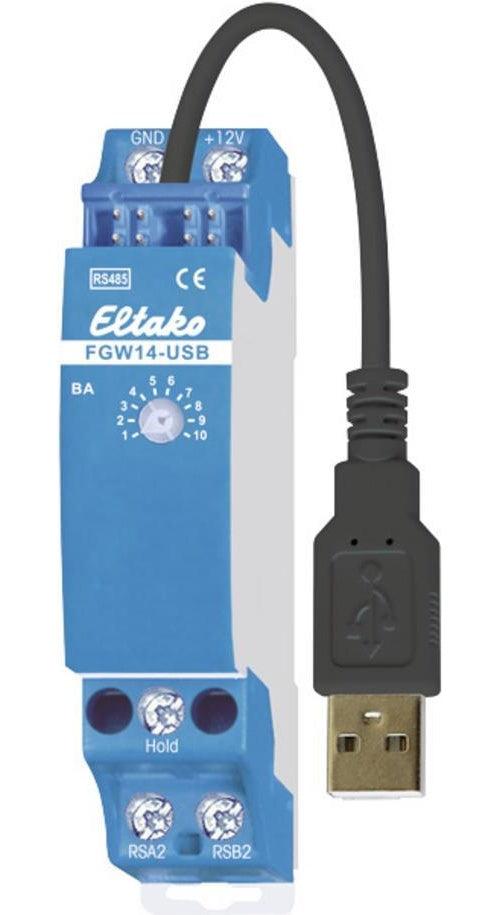RS485-Bus-Gateway mit USB Anschluss FGW14-USB (30014049) afbeelding 1