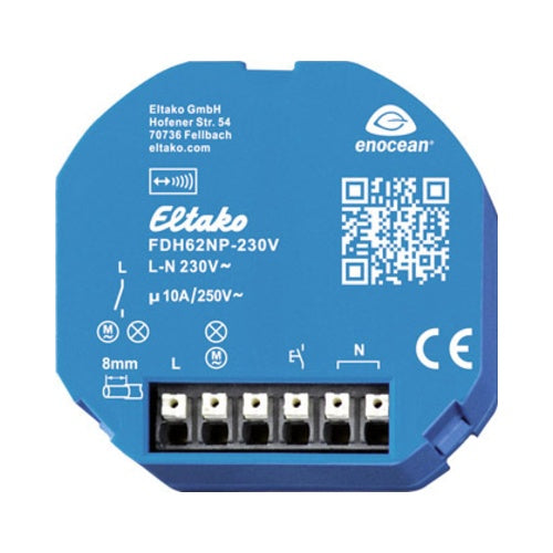 Eltako FDH62NP-230V+FTKB-rw Funk Schaltaktor (30100036) afbeelding 1