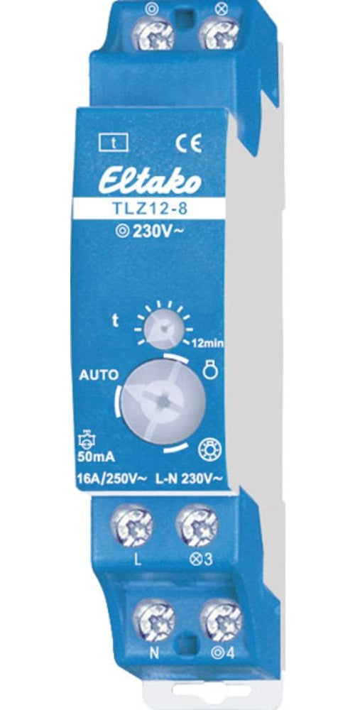 ELTAKO Treppenlichtzeitschalter TLZ12-8 TLZ12-8 (23100934) afbeelding 1