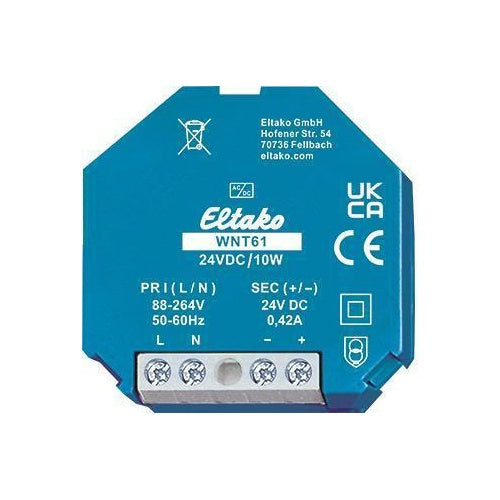 Eltako Weitbereichs-Schaltnetzt. WNT61-24VDC/10W (61000265) afbeelding 1
