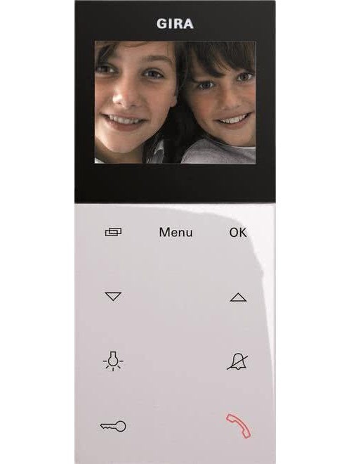 Wohnungsstation Video AP Plus reinweiß 123903 (123903) afbeelding 1