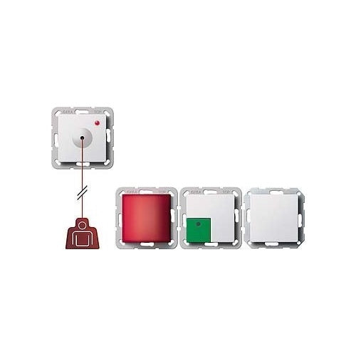 GIRA 291403. AC Eingangsspannung: 100 - 240, Nominale Stromabgabe: 0,25 A. Produktfarbe: Weiß (291403) afbeelding 1