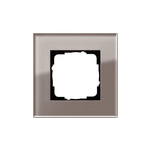 GIRA 0211122 Wandplatte/Schalterabdeckung Grau (0211122) afbeelding 1