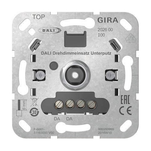 GIRA 202600 DALI Drehdimmeins.UP Einsatz (202600) afbeelding 1