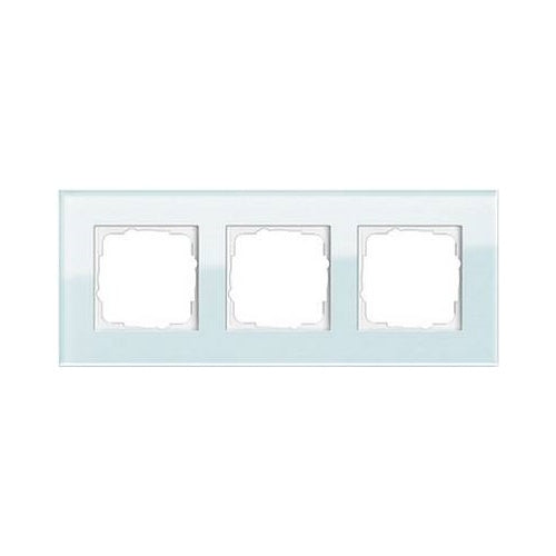 GIRA 3fach Rahmen Esprit, Standard 55, System 55 Mint 021318 (021318) afbeelding 1