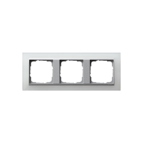 GIRA Event Opak Aluminium - Weiß (021350) afbeelding 1
