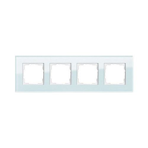GIRA 4fach Rahmen Esprit, Standard 55, System 55 Mint 021418 (021418) afbeelding 1