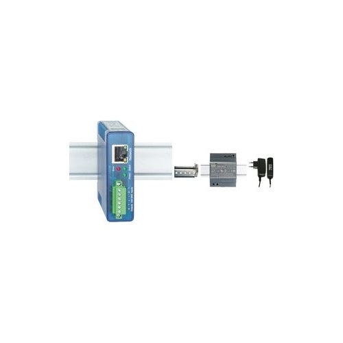 W&T Web-IO, 4.0 Digital, 2xIn, 2xOut, 12 - 48V DC Schaltsignale über TCP/IP-Ethernet steuern, überwachen, - 1 Stück (57737) afbeelding 1