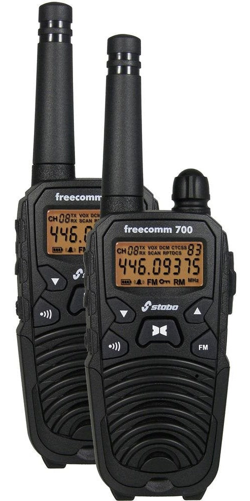 Stabo PMR-Handfunkgerät Freecomm 700 20700 2er Set (20700) afbeelding 1