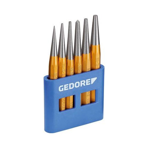 Gedore 113 - - Durchtreiber-Satz 6-tlg im PVC-Halter 8753680 afbeelding 1