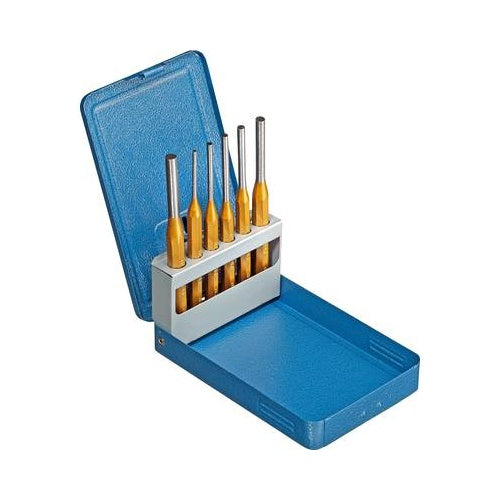 Gedore 116 D - - Splinttreiber-Satz 6-tlg in Metallklappkassette 8758050 afbeelding 1
