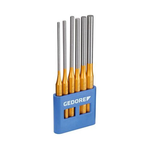 Gedore 119 L - - Splinttreiber-Satz, lange Form, 6-tlg im PVC-Halter 8866290 afbeelding 1