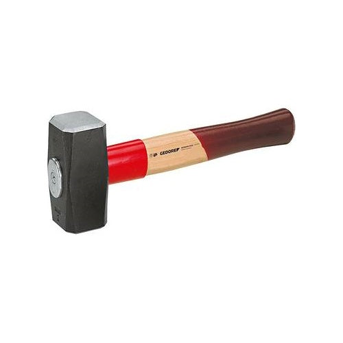 GEDORE Fäustel ROTBAND-PLUS mit Hickorystiel, 2000 g (8887610) afbeelding 1