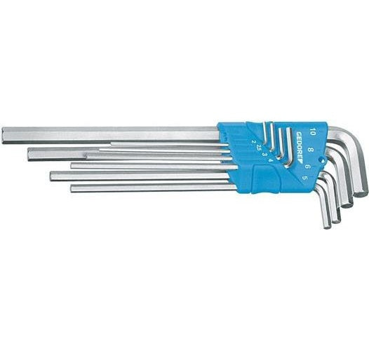 Gedore 1543555 Innen-Sechskant Winkelschraubendreher-Set 8teilig afbeelding 1