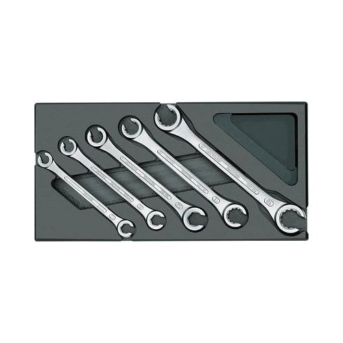 GEDORE Doppelringschlüssel-Satz, offen, in 1/3 ES-Modul (1731157) afbeelding 1