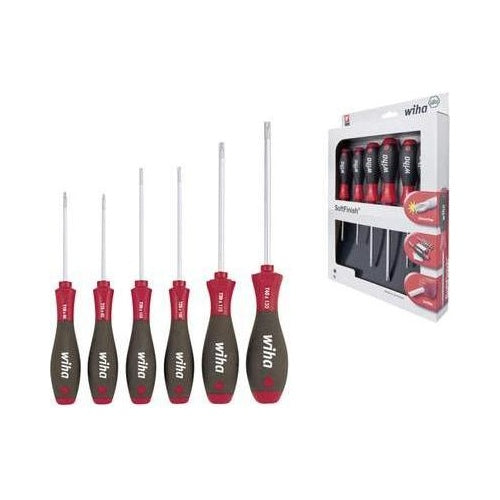 Wiha Werkstatt Schraubendreher-Set 6teilig SoftFinish Innen-TORX (362K6SO) afbeelding 1