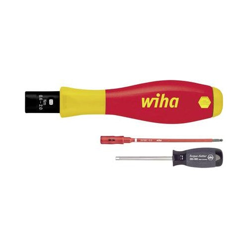 Wiha VDE Drehmoment-Schraubendreher TorqueVario-S 0.6 - 2 Nm DIN EN 60900, DIN EN ISO 6789, DIN EN 26789 (26625) afbeelding 1