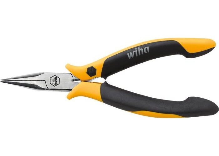 Wiha Z 36 0 04 - Spitzzange - Schockresistent - Stahl - Schwarz/Gelb (26799) afbeelding 1