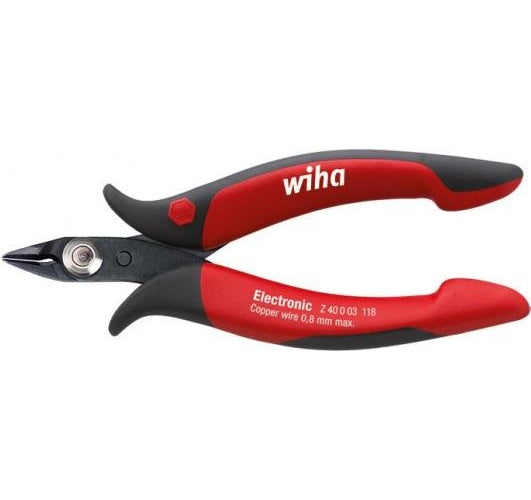 Wiha Z 40 0 03 - Seitenschneider - 0,8 mm - Stahl - Schwarz/Rot - 11,8 cm - 60 g (26812) afbeelding 1
