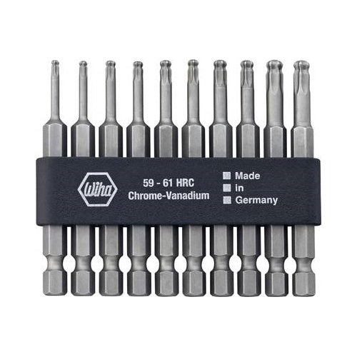 Wiha Bit-Set 10teilig 7045BE9570 Innen-TORX Kugelkopf (7045BE9570) afbeelding 1