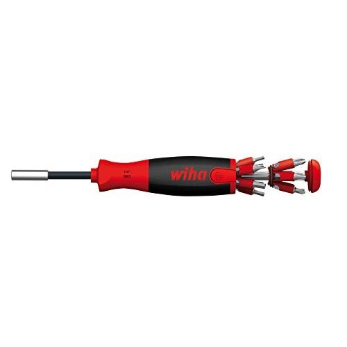 Wiha LiftUp 25 Schraubendreher-Set 12teilig Innen-Sechskant, Kreuzschlitz Phillips, Kreuzschlitz Pozidriv, Schlitz, TORX (38605) afbeelding 1