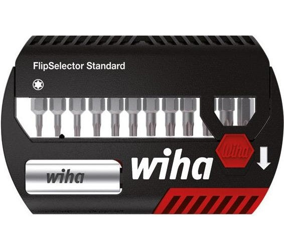 Wiha FlipSelector Standard - Hexagonal - Torx - T15 T20 T25 T8 T10 T30 T7 T9 6.0 - Polyamid - 25,4 / 4 mm (1 / 10,20cm (4") ) - Hexagonal (39056) afbeelding 1