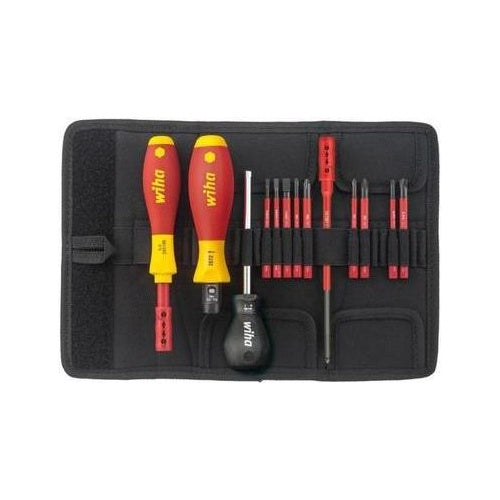 Wiha TorqueVario-S electric 2872 - Torque screwdriver set - 14 Stücke - isoliert - 0,8 - 5 N·m - in Falttasche (40674) afbeelding 1