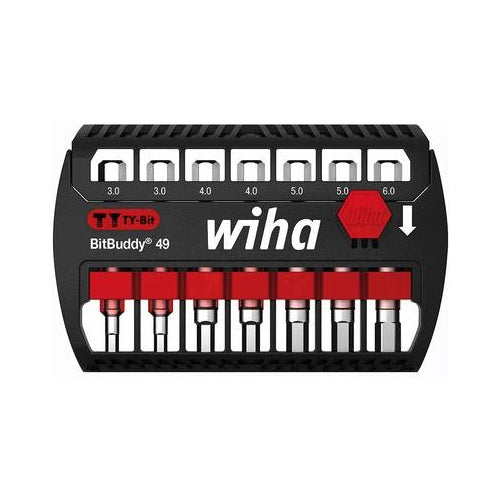 Wiha SB 7946TY-303 BitBuddy 49 42114 Bit-Set 7teilig (42114) afbeelding 1