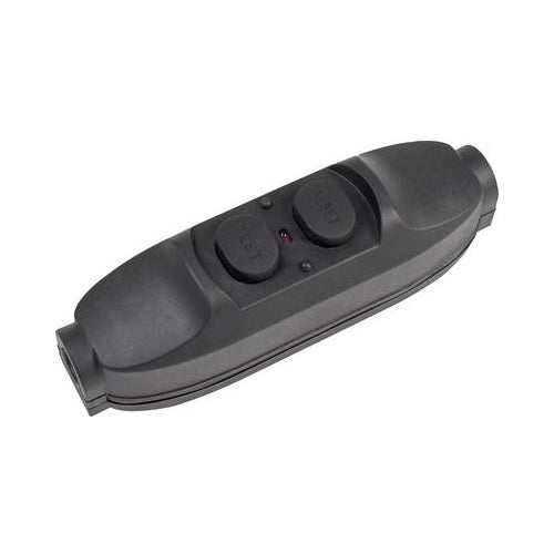 as - Schwabe 45221 Zwischenschalter mit PRCD 230 V Schwarz IP55 (45221) afbeelding 1