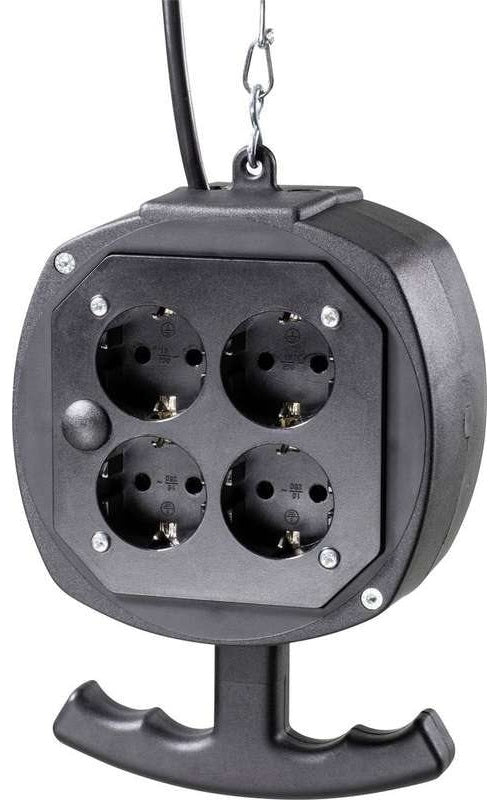 AS Schwabe Hängeverteiler ES1 "Watzmann" Schwarz IP20 60971 (60971) afbeelding 1